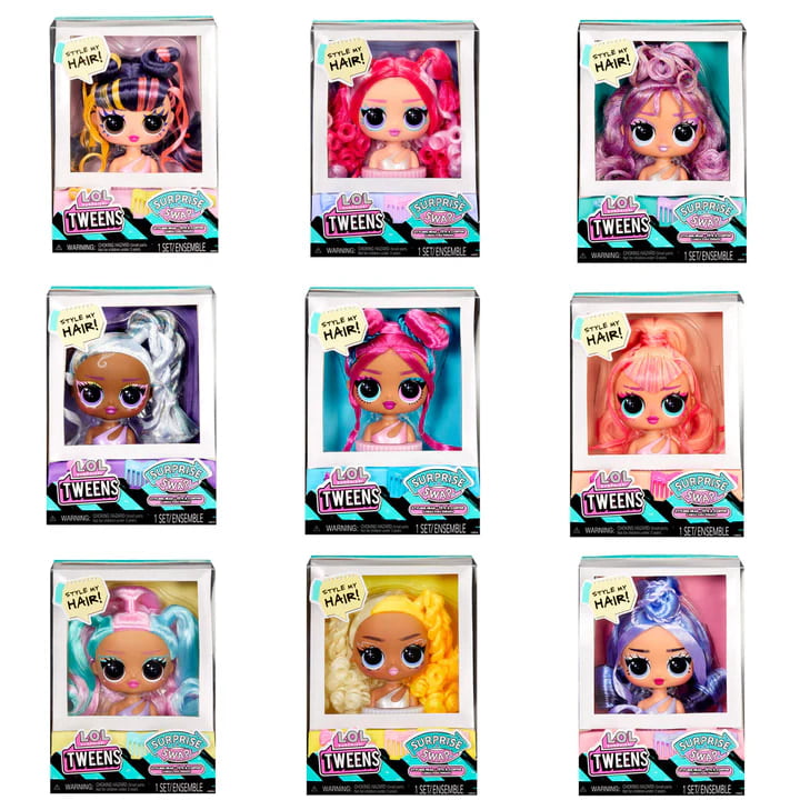 LOL Surprise Tweens Surprise Swap Styling Heads Assortment