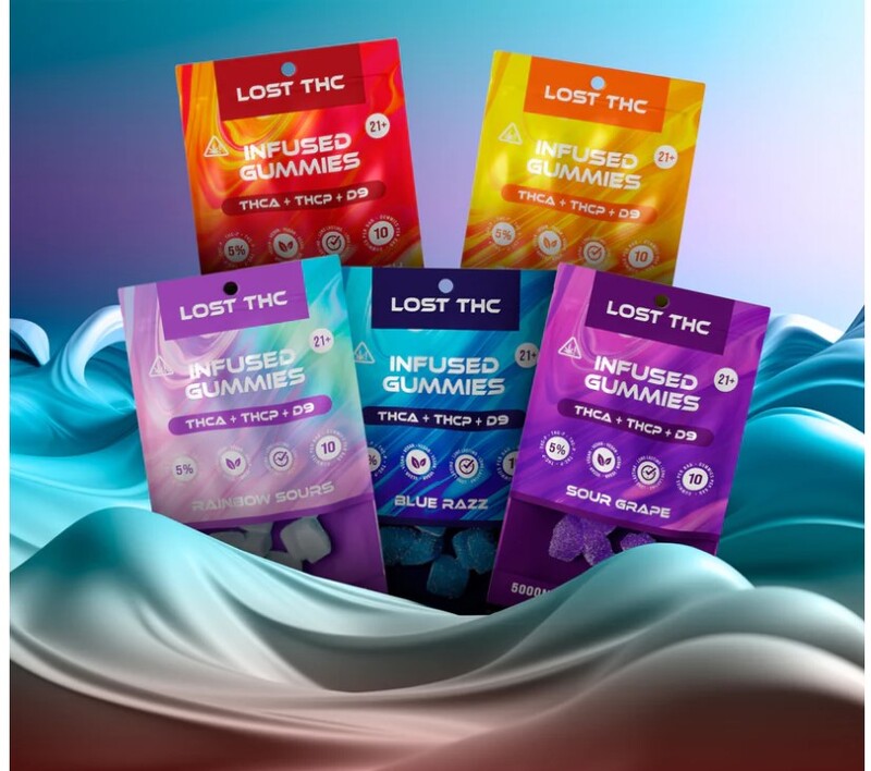 LOST THC INFUSED GUMMIES THCA+THCP+D9 75CT/BOX
