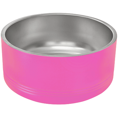 Pink 64 oz. Pet Bowl
