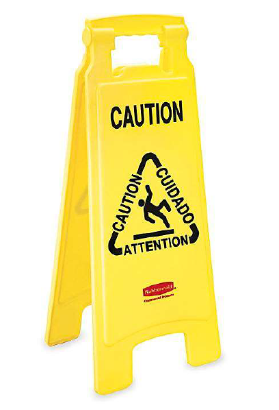 LETRERO DE SEG. TIJERA PISO MOJADO PRECAUCION