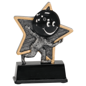 Little Pal Resin Trophy-Bowling