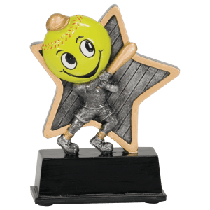Little Pal Resin Trophy-Softball