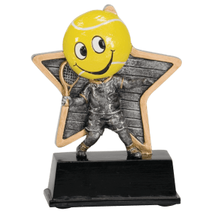 Little Pal Resin Trophy-Tennis