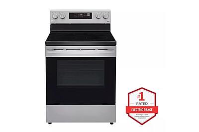 LG® LREL6321S 6.3 cu ft. Smart Wi-Fi Enabled Electric Range with EasyClean