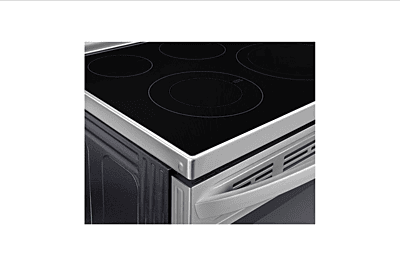 LG LREL6323S Electric Range, 30 inch Exterior Width, Self Clean, Convection, 5 Burners, 6.3 cu. ft. Capacity, Storage Drawer, Air Fry, Stainless Steel colour