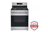 LG® LRGL5821S 30" 5.8 Cu Ft. Gas Range with Wi-Fi Capabilities LG® LRGL5821S 30" 5.8 Cu Ft. Gas Range with Wi-Fi Capabilities