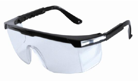 LENTE MICA CLARA MARCO NEGRO DERMA CARE ANTI RAYA