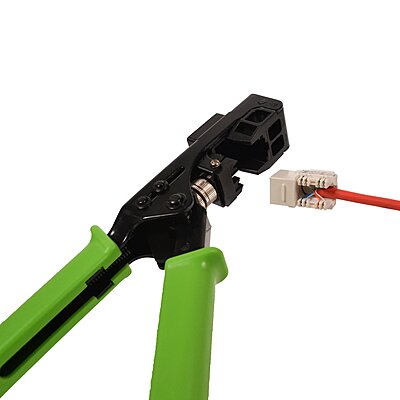 All In One Termination And Wire Cutting Tool For 90 Degree Keystone Jacks