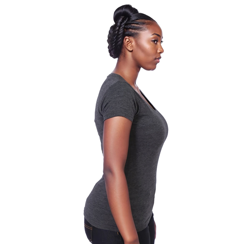 150G LADIES FASHION FIT T-SHIRT(now printed)