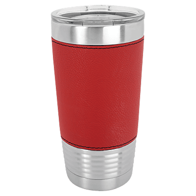 Red Polar Camel 20 oz. Leatherette Grip Tumbler