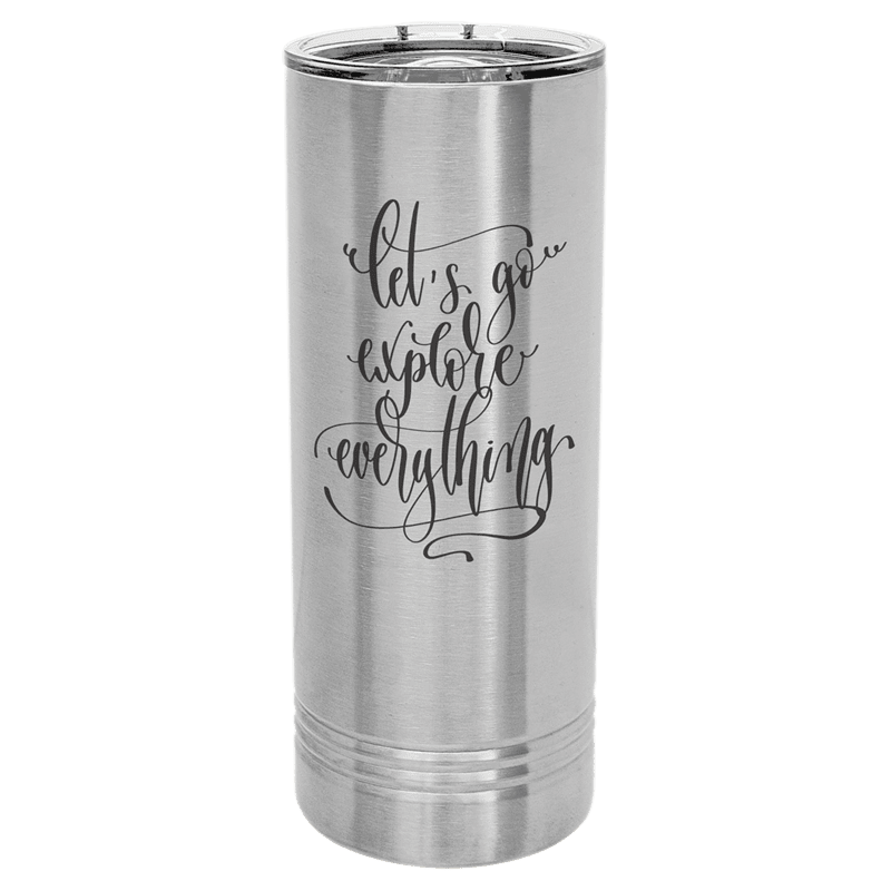 Stainless Steel 22 oz. Polar Camel Skinny Tumbler