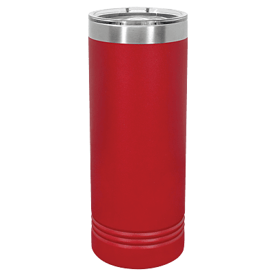 Red 22 oz. Polar Camel Skinny Tumbler with Slider Lid