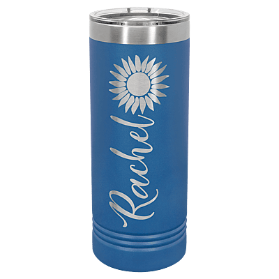 Royal Blue 22 oz. Polar Camel Skinny Tumbler with Slider Lid