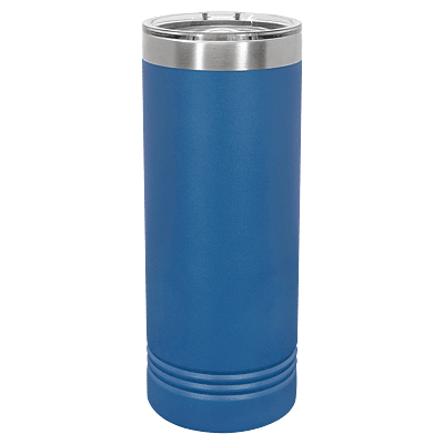Royal Blue 22 oz. Polar Camel Skinny Tumbler with Slider Lid