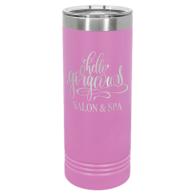 Light Purple 22 oz. Polar Camel Skinny Tumbler with Slider Lid