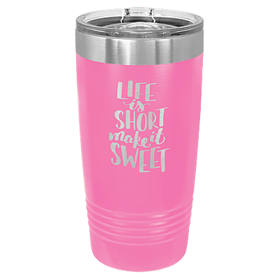 Pink 20 oz. Polar Camel Ringneck Tumbler with Slider Lid