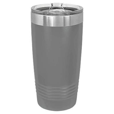 Dark Gray 20 oz. Polar Camel Ringneck Tumbler with Slider Lid