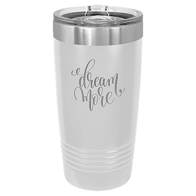 White 20 oz. Polar Camel Ringneck Tumbler with Slider Lid