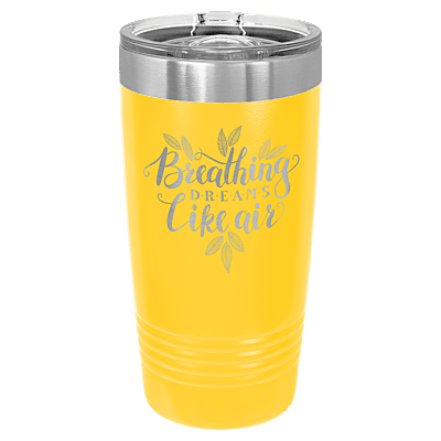 Yellow 20 oz. Polar Camel Ringneck Tumbler with Slider Lid