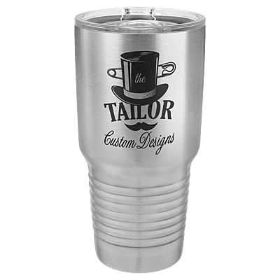 Stainless Steel 30 oz. Polar Camel Ringneck Tumbler with Slider Lid