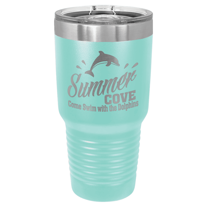 Teal 30 oz. Polar Camel Ringneck Tumbler with Slider Lid