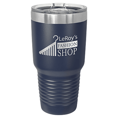 Navy Blue 30 oz. Polar Camel Ringneck Tumbler with Slider Lid