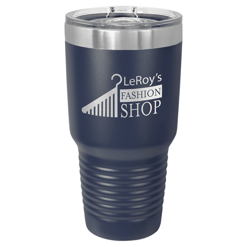 Navy Blue 30 oz. Polar Camel Ringneck Tumbler with Slider Lid