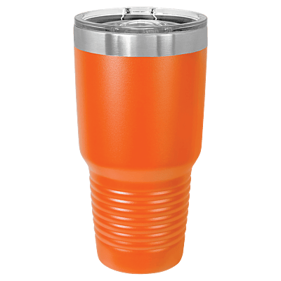 Orange 30 oz. Polar Camel Ringneck Tumbler with Slider Lid