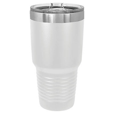 White 30 oz. Polar Camel Ringneck Tumbler with Slider Lid