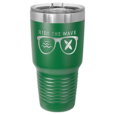 Green 30 oz. Polar Camel Ringneck Tumbler with Slider Lid