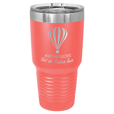 Coral 30 oz. Polar Camel Ringneck Tumbler with Slider Lid