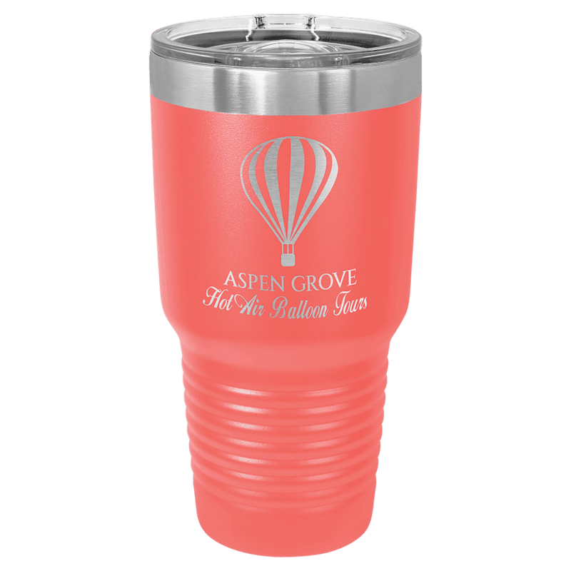 Coral 30 oz. Polar Camel Ringneck Tumbler with Slider Lid