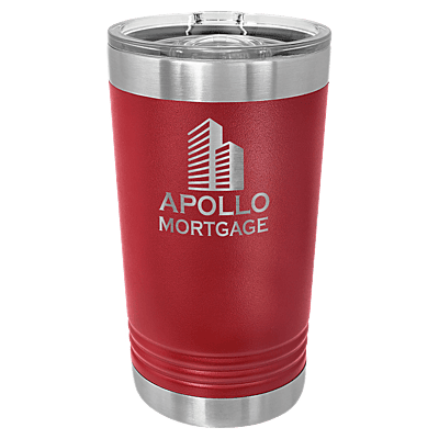 Maroon Polar Camel 16 oz. Pint