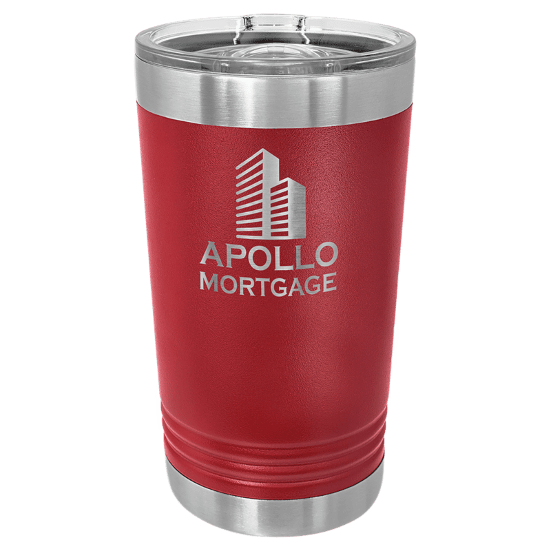 Maroon Polar Camel 16 oz. Pint