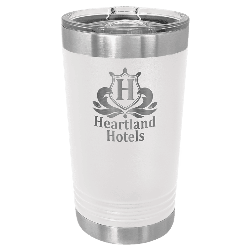 White Polar Camel 16 oz. Pint