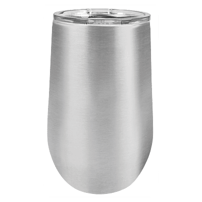 Personalized Polar Camel 16 oz. Stainless Steel Vacuum Insulated Stemless Tumbler with Lid