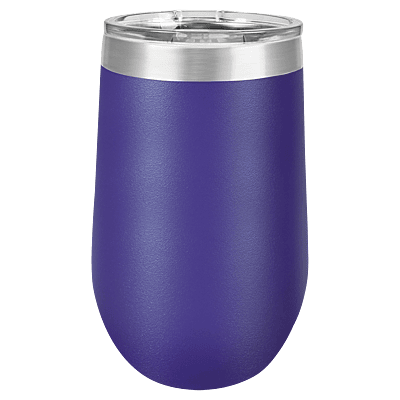Personalized Polar Camel 16 oz. Purple Vacuum Insulated Stemless Tumbler with Lid