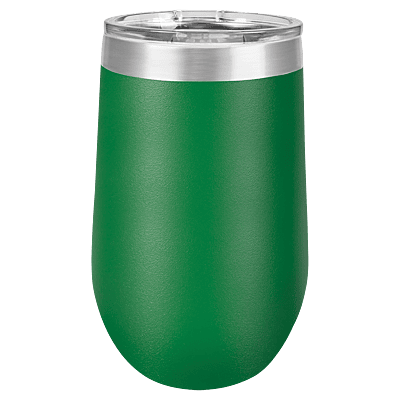 Green 16 oz. Polar Camel Stemless Tumbler