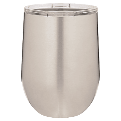 Personalized Polar Camel 12 oz. Stainless Steel Vacuum Insulated Stemless Wine Tumbler with Lid