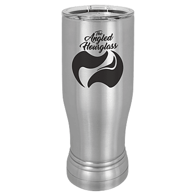 Polar Camel 14 oz. Stainless Steel Pilsner Tumbler with Clear Lid – Custom Engraved
