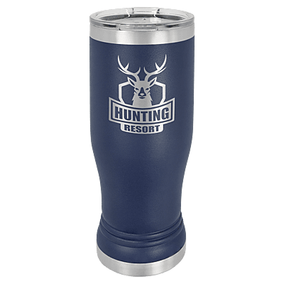 Navy Blue Polar Camel 14 oz. Pilsner