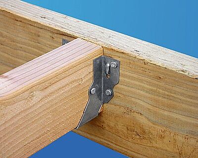 Simpson Strong-Tie Wood Conn - Solid Lumber Conn - Face-Mount Hanger LU