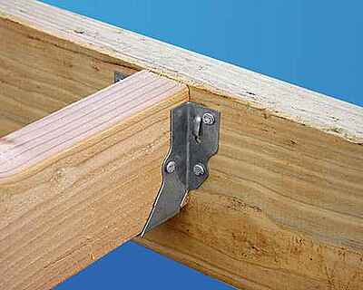 Simpson Strong-Tie Wood Conn - Solid Lumber Conn - Face-Mount Hanger LU