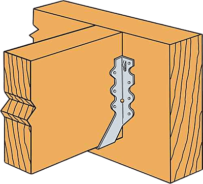 Simpson Strong-Tie Wood Conn - Solid Lumber Conn - Face-Mount Hanger LU