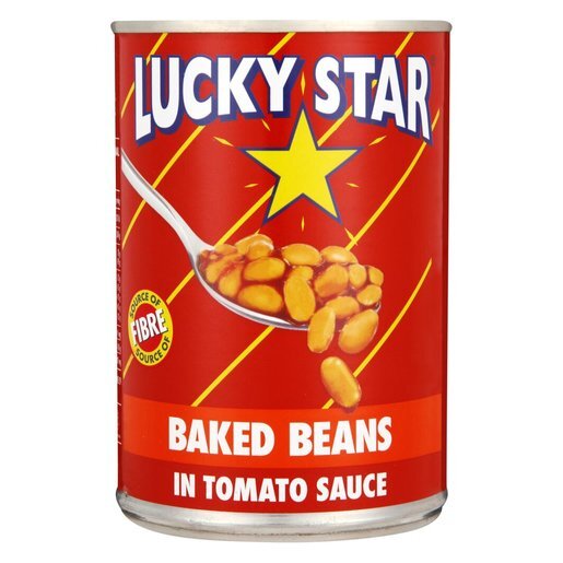 LUCKY STAR BAKED BEANS IN TOMATO SAUCE 12X410G