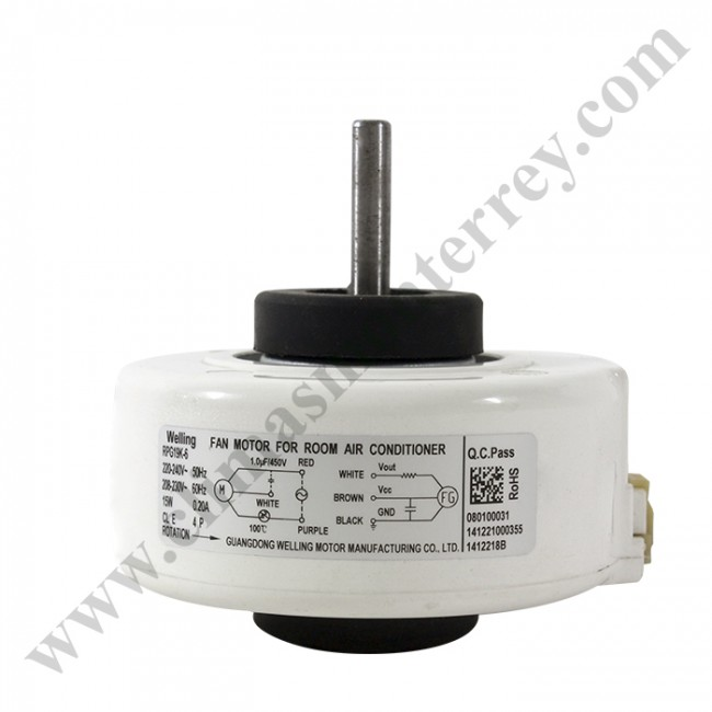 Motor Evaporador, 1 Ton 220V, 20A, 15W, Rpg19K-6 - Rpg19K-6