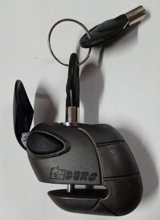 LUMA DISKLOCK GREY KEY - 5MM PIN - 902