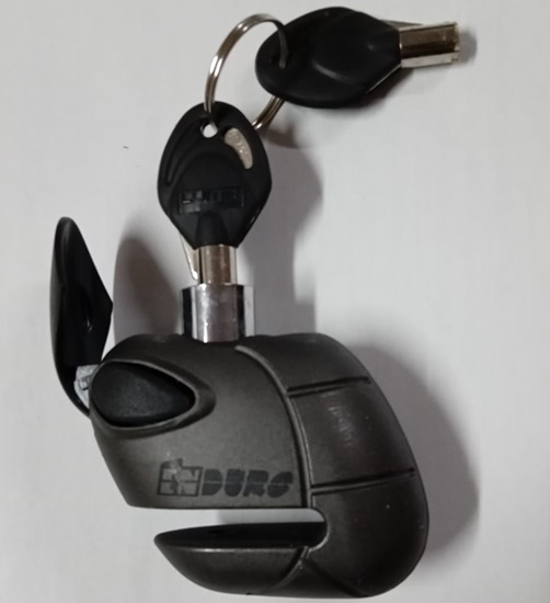 LUMA DISKLOCK GREY KEY - 5MM PIN - 902