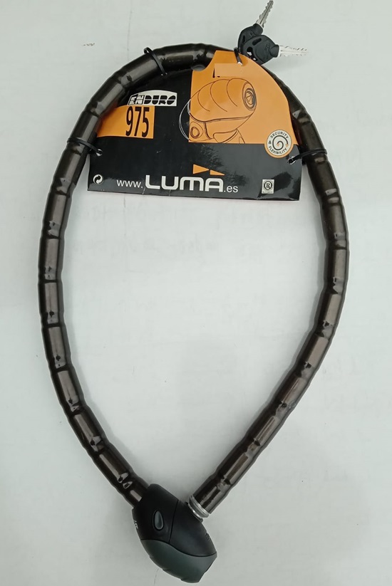 LUMA ARMOURED CABLE LOCK - 975 - 120MM