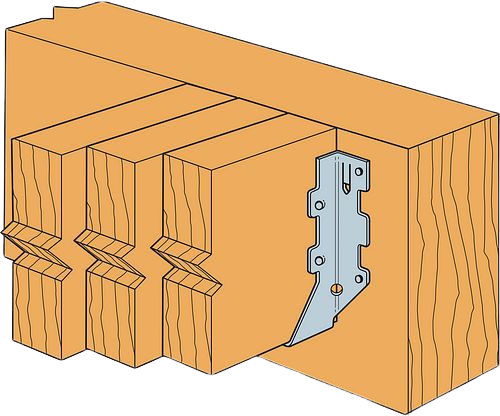 Simpson Strong-Tie Wood Conn - Solid Lumber Conn - Face-Mount Hanger LUS for Tripple Simpson Strong-Tie Wood Conn - Solid Lumber Conn - Face-Mount Hanger LUS for Tripple